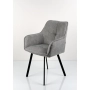Krzesło DELUXE KR-175 Tkanina STRONG 14 Noga Metalowa